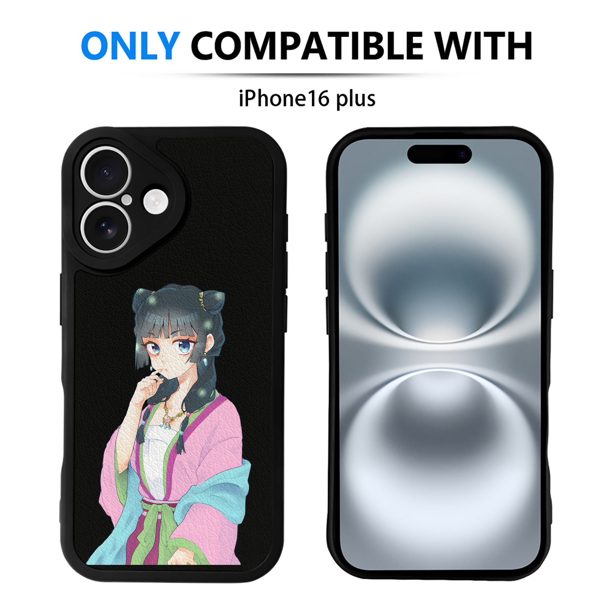 薬屋のひとりごと The Apothecary Diaries 【iPhone 16シリーズ対応】シリコンスマホケース（レザー調） 材質：シリコン